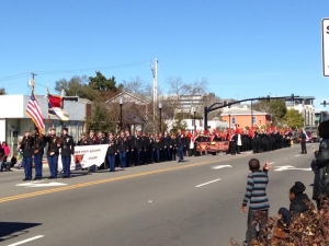 ROTC and Marching band